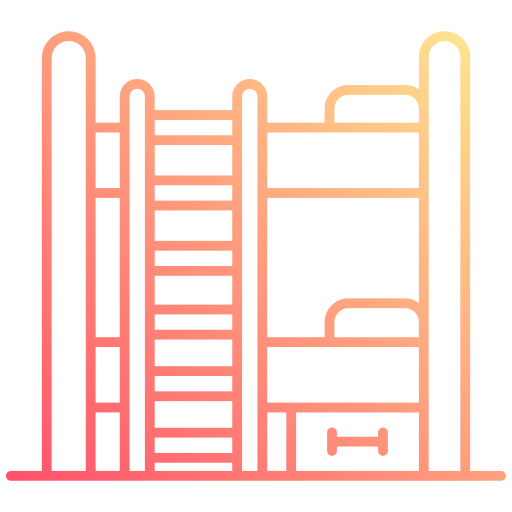 이층 침대 무료 아이콘