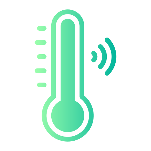 sensor de temperatura icono gratis