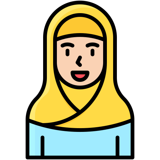 Hijab free icon