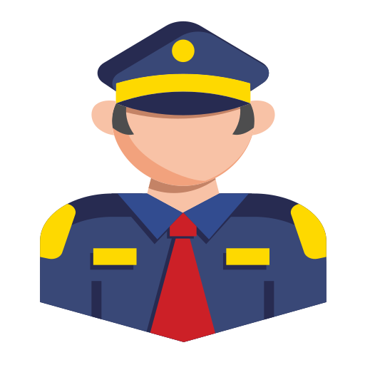 policía icono gratis