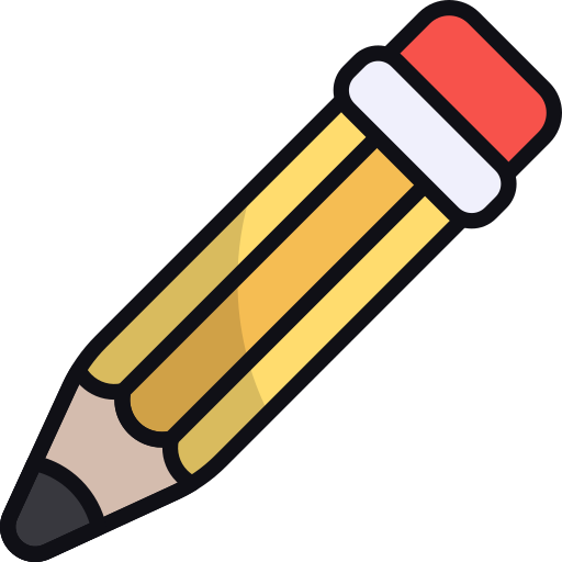 Pencil free icon