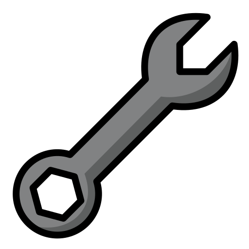 llave inglesa icono gratis