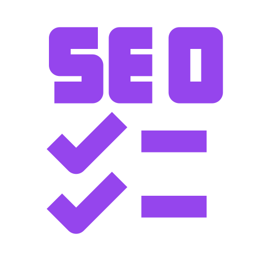 listado de seo icono gratis