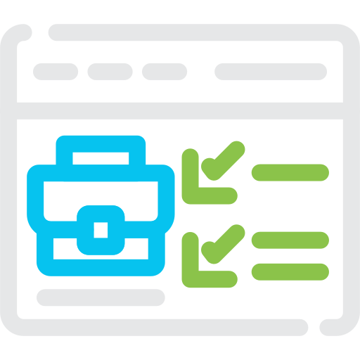 oportunidades de trabajo icono gratis