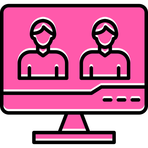 Онлайн встреча бесплатно иконка