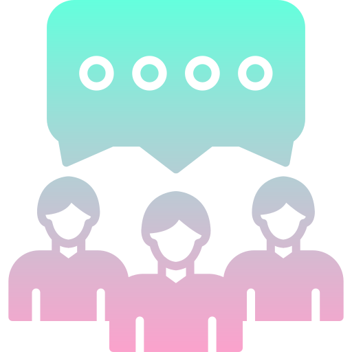Group discussion free icon Group discussion free icon