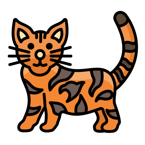 бенгальская кошка бесплатно иконка