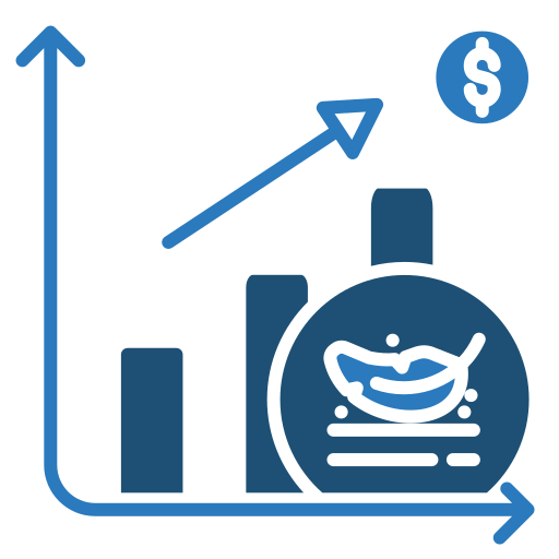 gráfico de barras icono gratis