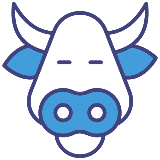 vaca icono gratis