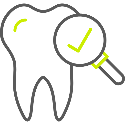 examen dental icono gratis