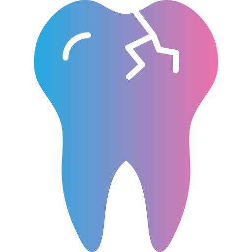 Сломанный зуб бесплатно иконка