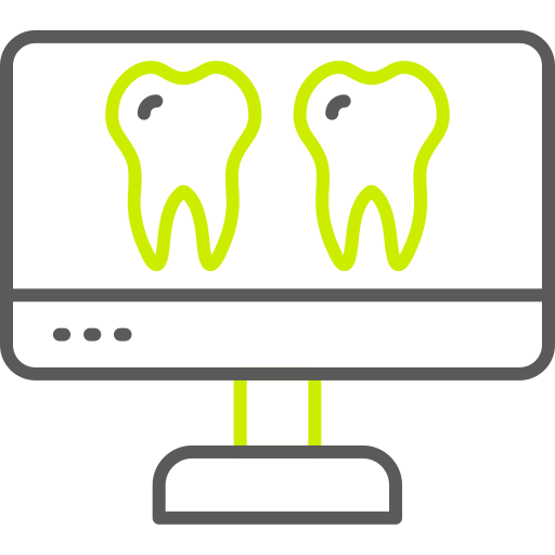 aplicación dental icono gratis