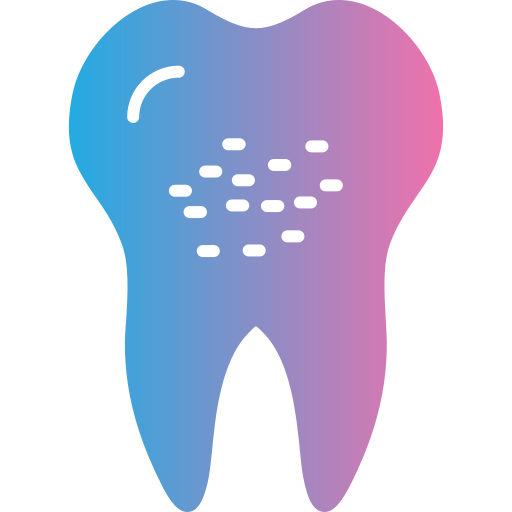 dientes infectados icono gratis