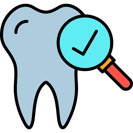 examen dental icono gratis