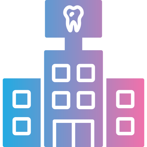 centro de atención dental icono gratis