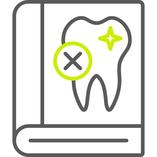 libro de dentista icono gratis