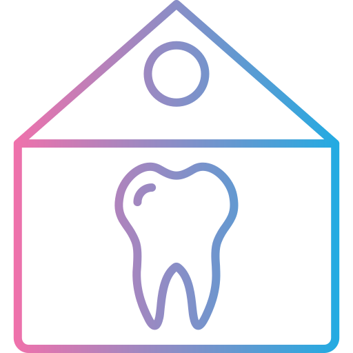 clínica dental icono gratis