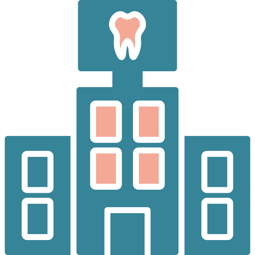 centro de cuidados dentários grátis ícone centro de cuidados dentários grátis ícone