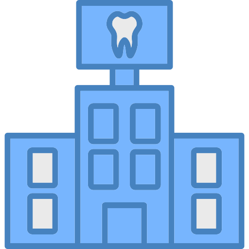 centro de cuidados dentários grátis ícone