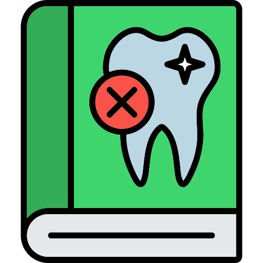 libro de dentista icono gratis