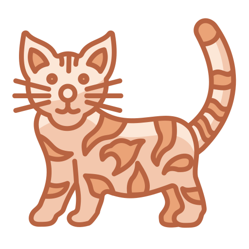 gato de bengala grátis ícone gato de bengala grátis ícone