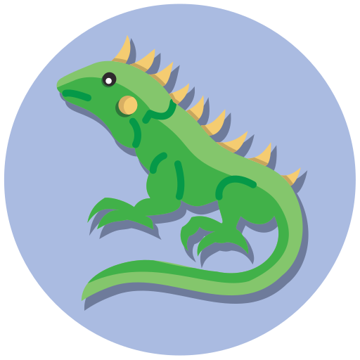 iguana icono gratis