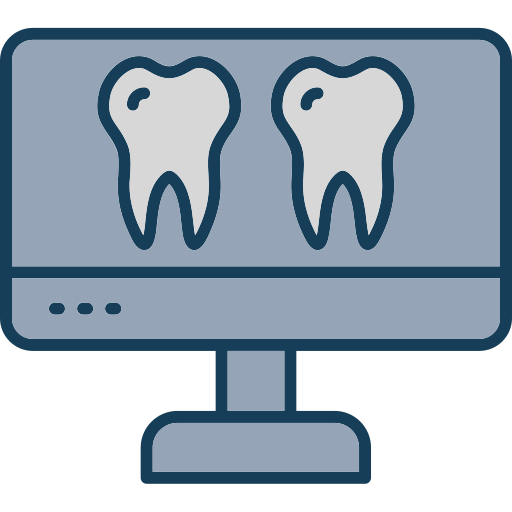 aplicación dental icono gratis