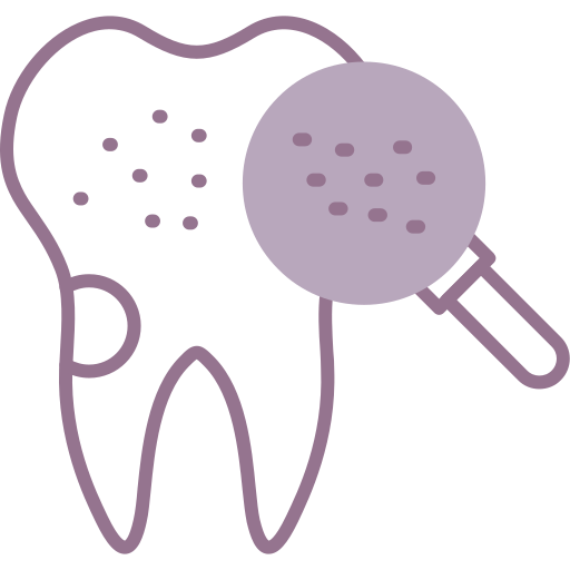 revisión dental icono gratis