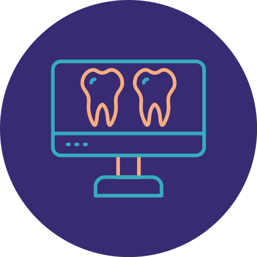 aplicación dental icono gratis