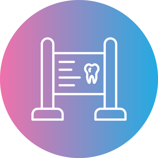 clínica dental icono gratis
