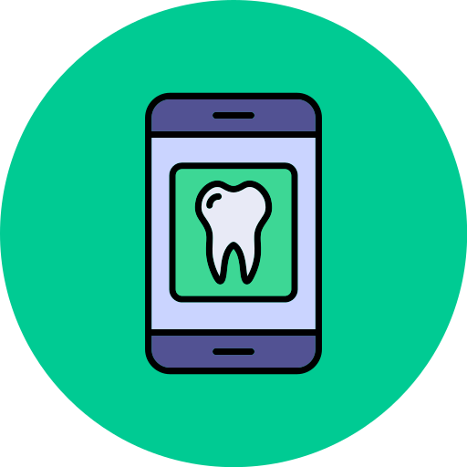 aplicación dental icono gratis