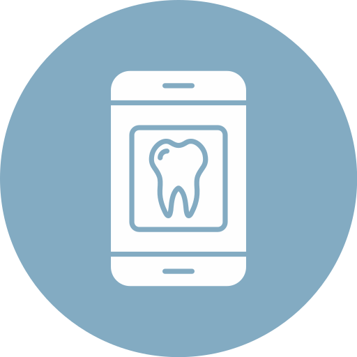 aplicación dental icono gratis