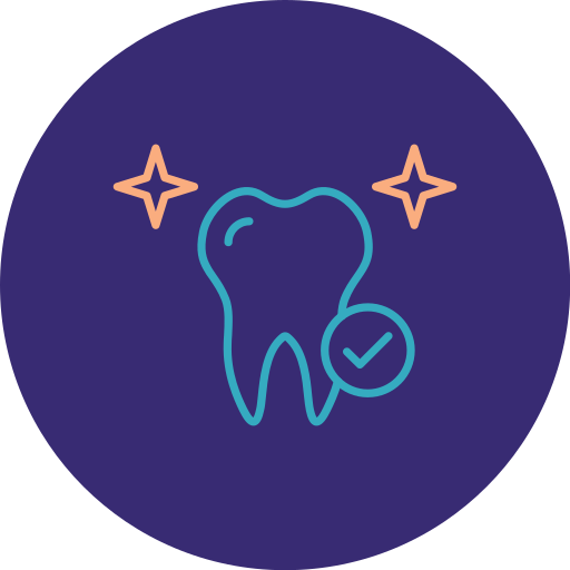 diente sano icono gratis