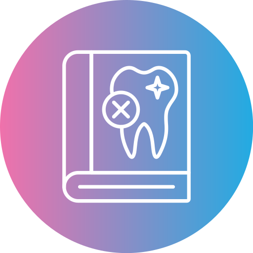 libro de dentista icono gratis