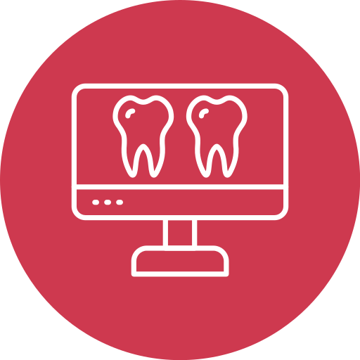 aplicación dental icono gratis