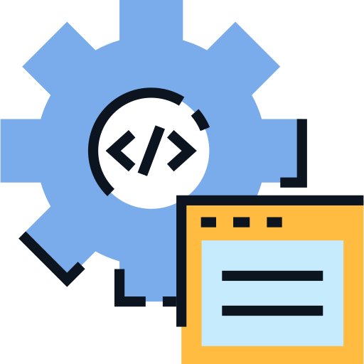 programación y desarrollo icono gratis