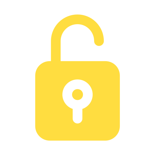 Unlock free icon