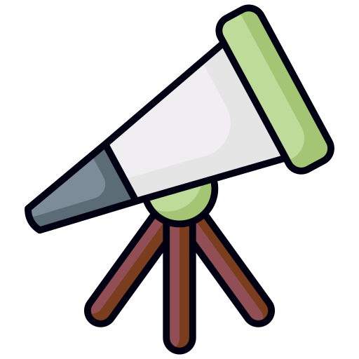 Telescope free icon