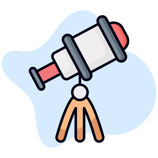 télescope Icône gratuit