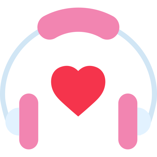 Canciones de amor icono gratis