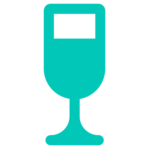 vaso de vino icono gratis