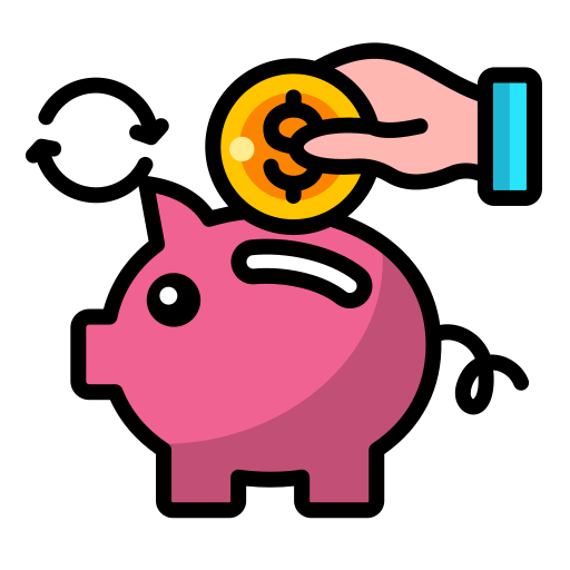 Savings free icon
