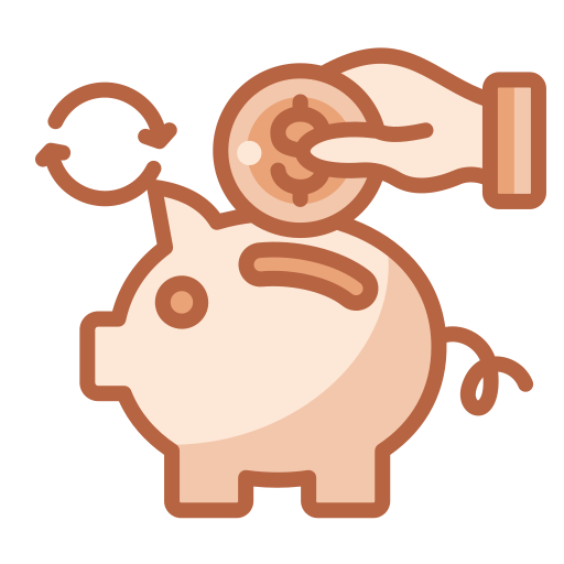 Savings free icon
