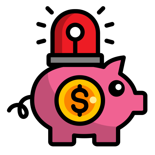 Emergency fund free icon