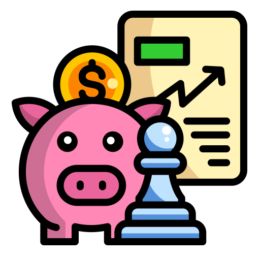 Savings plan free icon