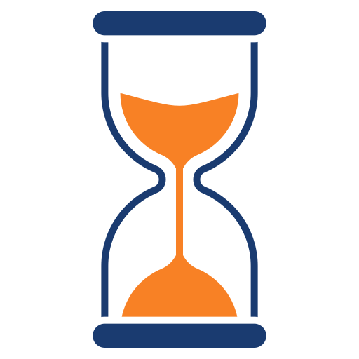 reloj de arena icono gratis