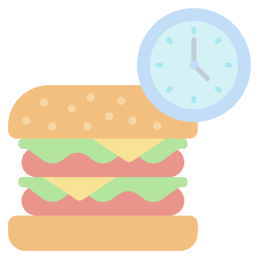 Lunch break free icon Lunch break free icon