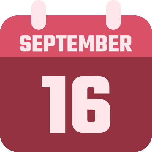 septiembre icono gratis