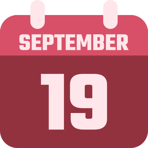 septiembre icono gratis