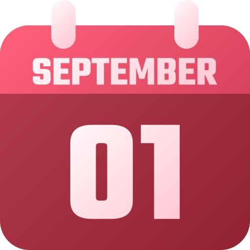 septiembre icono gratis